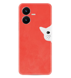 Vivo Y22S Kılıf Silikon Desen Özel Seri Kedoş 1735