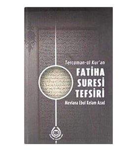 Tercüman-ül Kur'an Fatiha Suresi Tefsiri