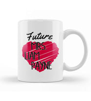 One Direction Future Mrs Liam Payne Love Heart Kupa Bardak Porselen