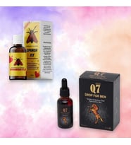 1 Kutu Spanish Fly Kadınlara istek ve Detekleyici Damla 20ML+Q7 Gold Erkeklere Extra Enerji Performans Sertleşme Damlasi 30 ml