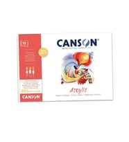 CANSON 18X24 PAD CANACRYLIC AKRİLİK RESİM DEFTERİ 400GR. 10YP.