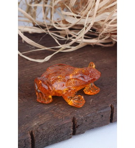 Reçine Kurbağa Figürü (3X6 CM) - 600010