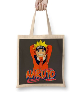 Naruto Bez Çanta Uzun Saplı