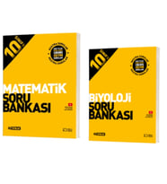 HIZ YAYINLARI 10. SINIF MATEMATİK - BİYOLOJİ SORU BANKASI