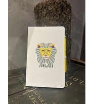 Beyaz Termo Deri Defter