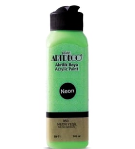 Artdeco Akrilik Boya 140 ml Neon Yeşil