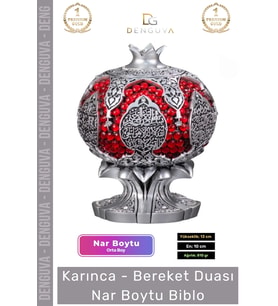 #Biblo Dekoratif Sarı Polyester Orta Boy Hediyelik Modern Ev Ofis Aksesuarı Şık Bereket Nar Boytu Bi