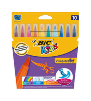 Bic Visaquarelle 10 Renk Fırça Uçlu Keçeli Boya 828964