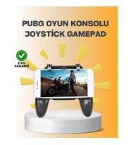 Mey İthalat® Joystick ve Parmak Tetikleyicili Mobil Oyun Gamepad Tutucu