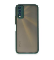 Vivo Y11s Kılıf Montreal Silikon Kapak - Yeşil