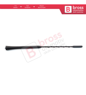 VW Seat Skoda Audi Opel 1J0035849A için Araba Tavan Stereo Radyo FM/AM Sinyal Anten Çubuğu M5 5 mm