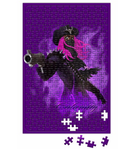 Fortnite Cowgirl Calamity Puzzle 240 Parça Yapboz