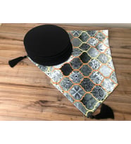 GRI MOROCCAN SUPLA & RUNNER (Krem)