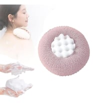 Sunup SN-26217 Vantuzlu Banyo Masaj Süngeri Peeling Etkili Vücut Kesesi ve Köpürtücü