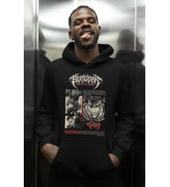 Özel Tasarım Berserk Guts Baskılı Unisex Oversize Anime Karakter Hoodie