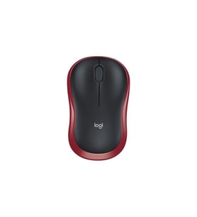 Logitech M185 Kablosuz Mouse Kırmızı - 910-002237 (Kırmızı-Siyah)
