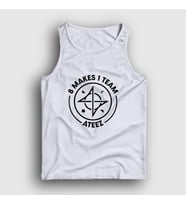 Presmono Unisex Beyaz 8 Makes 1 Team Ateez Atlet 430280tt (Beyaz)