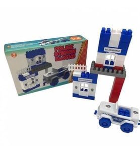 Lego 45 Parça Polis Merkezi Yapı Blokları Seti Ant Blocks Police