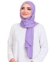 Penye Boyun Kapamalı Şal Başörtü Hazır Giyim Turban Esnek Jersey Şal