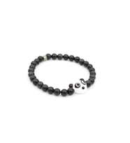 PANDA TASARIM DOĞAL RAİNBOW OBSİDYEN BİLEKLİK 1.KALİTE 6 MM