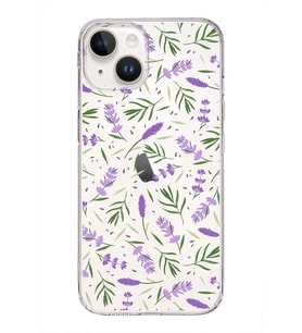 PrintiFy Apple  iPhone 14 Plus ile Uyumlu 1mm Slim Fit Water Color 3 Baskılı Şeffaf  Kılıf