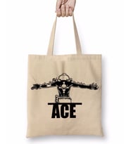 Portgas D Ace One Piece Bez Çanta Uzun Saplı