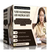 Yüzde Yüz Kazandıran LGS Hazırlık Seti (Yapay Zeka İle Hazırlanmıştır)