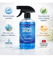 Uzman Home Spray Posedion Oda Spreyi - Çamaşır Kokusu 500 ml – Ev, Ofis, Araç