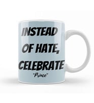 Prince Rogers Nelson Quote Lovers gift Vintage Retro Rainbow Kupa Bardak Porselen
