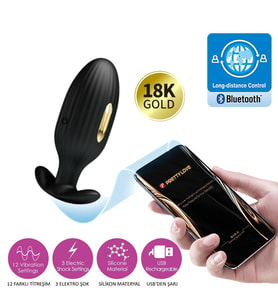 OdinsShop Telefon Kumandalı 12 Titreşim Fonksiyon & 3 Elektro Soklu Teknolojik Vajinal Vibratör