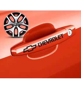Ch evrolet Kapı Kolu Sticker 10Adet