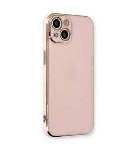 Apple İphone 13 Kılıf Volet Silikon - Pembe