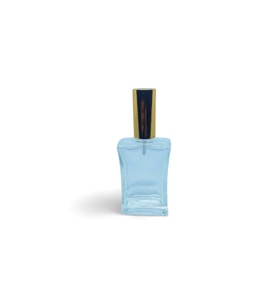 PARFÜM ŞİŞESİ 50 ML (3 ADET) SARI KAPAK PLASTİK VALF İÇBÜKEY BOŞ ŞİŞE