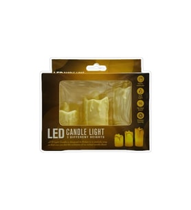 3'li Led Mum
