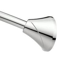 Moen Csr2172Ch 5-Foot Curved Adjustable Tension Shower Curtain Rod, Chrome (Çok Renkli)