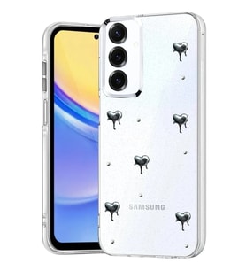Newface Samsung Galaxy S24 FE Fiyonk Desenli Kapak - Desen 1