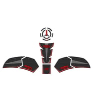 Rks Srk 125 R 2023 - 2025 Uyumlu Tank Pad Set 003