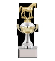 ODAK KUPA - Figürlü Kupalar - At Figürlü Kupalar FG-046 B - 30 cm