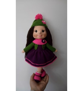 Nisan Bebek Amigurumi Organik Oyuncak