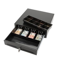 Olympia LD 410AT Easy Push Metal Para Çekmecesi (8 Bozuk Para, 4 Kağıt Para Bölmeli)