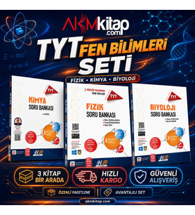 Hız ve Renk TYT Fizik Kimya ile Biyoloji Soru Bankası Seti 3 Kitap