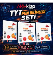 Hız ve Renk TYT Fizik Kimya ile Biyoloji Soru Bankası Seti 3 Kitap