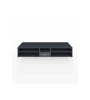 Kronos TV Ünitesi 3 Raflı Tek Çekmeceli  220x59x51 Antrasit-Antrasit