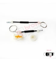 Seat Leon MK2 1P 1P1 2005-2012 5-Kapı HB 1P0839461A İçin Elektrikli Arka Sol Cam Kriko Tamir Seti