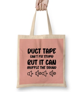 Sarcasm Funny Comment Quotes Gift - Sarcastic Women And Men Humorous Saying Bez Çanta Uzun Saplı