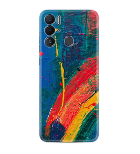Tecno Pova Neo Kılıf Silikon Desen Özel Seri Ressam Sulu Boya 1600