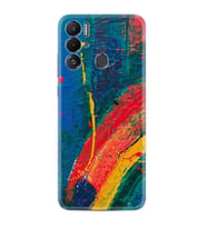 Tecno Pova Neo Kılıf Silikon Desen Özel Seri Ressam Sulu Boya 1600