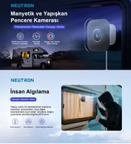 Neutron NTL-IP15GS-3MP Wifi Pencere Kamerası