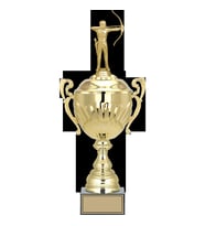 ODAK KUPA - Figürlü Kupalar - Okçu Figürlü Kupalar FG-089 B - 47 cm