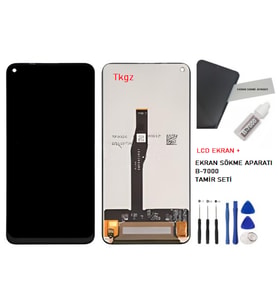 Tkgz Nova 5T Uyumlu Lcd Ekran Dokunmatik Servis Lcd + B-7000 + TAMİR SETİ